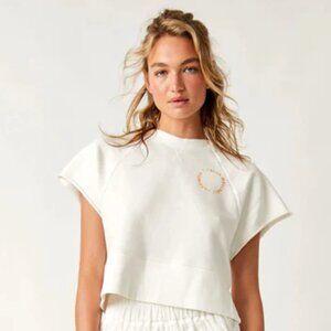 NEW Free People Movement Meditate Tee in Ivory